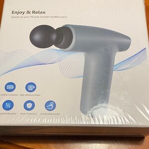 Muscle Massage Gun - Black and Gray
